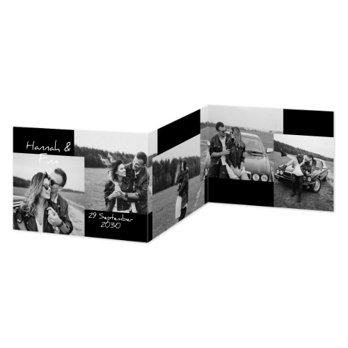 Fotokort 6 sider Landskab 14,3 x 10 cm