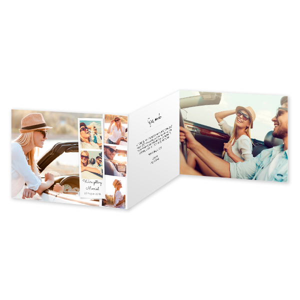 Fotokort 6 sider Landskab 14,3 x 10 cm