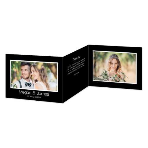 Double Folded Card Landscape 14,3 x 10 cm