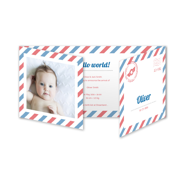 Double Folded Card Panoramic Landscape 19,6 x 9,3 cm Double Folded Card Panoramic Landscape 19,6 x 9,3 cm