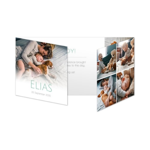 Doppelt gefaltete Grusskarte Panorama Querformat 19,6 x 9,3 cm Doppelt gefaltete Grusskarte Panorama Querformat 19,6 x 9,3 cm