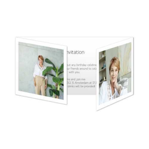 Faire-part 3 volets Pano paysage 19,6 x 9,3 cm Faire-part 3 volets Pano paysage 19,6 x 9,3 cm