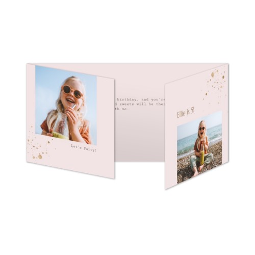 Faire-part 3 volets Pano paysage 19,6 x 9,3 cm