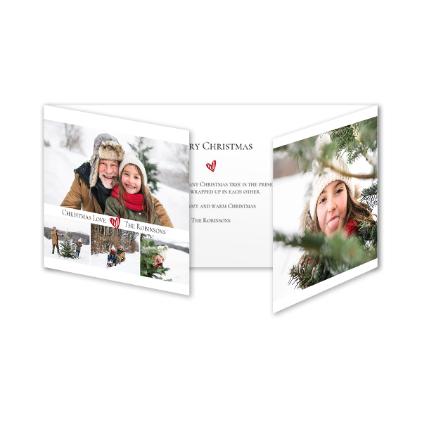 Double Folded Card Panoramic Landscape 19,6 x 9,3 cm Double Folded Card Panoramic Landscape 19,6 x 9,3 cm