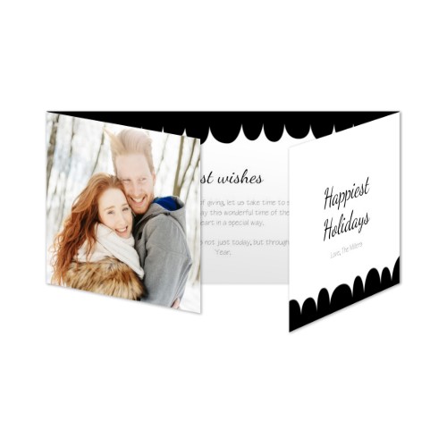 Double Folded Card Panoramic Landscape 19,6 x 9,3 cm Double Folded Card Panoramic Landscape 19,6 x 9,3 cm