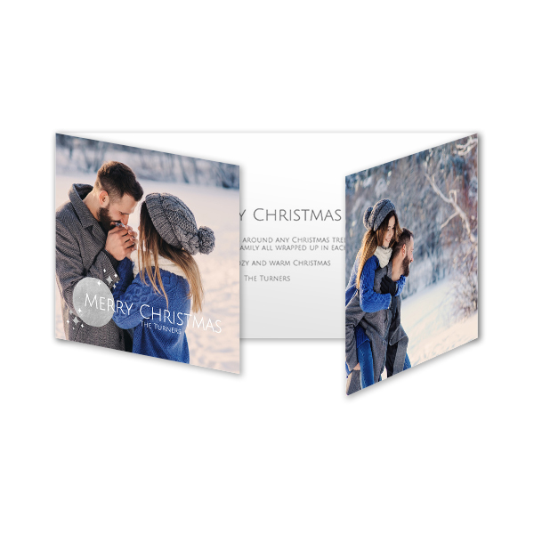 Double Folded Card Panoramic Landscape 19,6 x 9,3 cm 