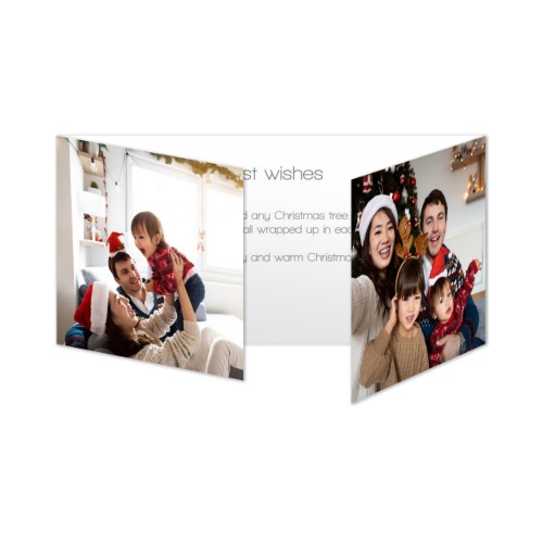 Faire-part 3 volets Pano paysage 19,6 x 9,3 cm