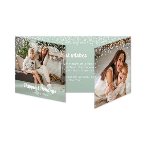 Double Folded Card Panoramic Landscape 19,6 x 9,3 cm Double Folded Card Panoramic Landscape 19,6 x 9,3 cm