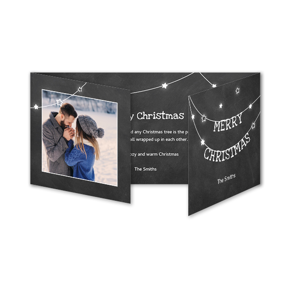 Fotokort 6 sider Panorama Liggende 19,6 x 9,3 cm