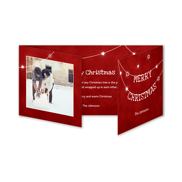 Fotokort 6 sider Panorama Liggende 19,6 x 9,3 cm