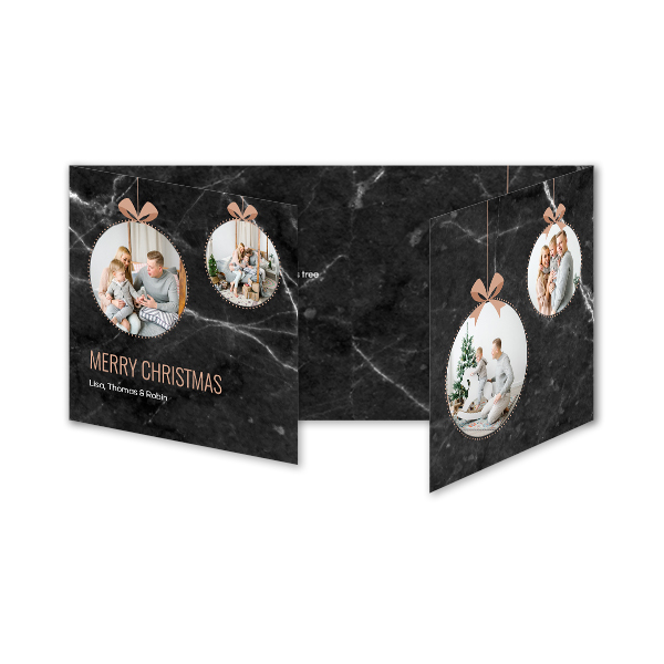 Double Folded Card Panoramic Landscape 19,6 x 9,3 cm Double Folded Card Panoramic Landscape 19,6 x 9,3 cm