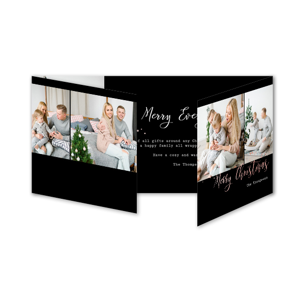 Fotokort 6 sider Panorama Liggende 19,6 x 9,3 cm