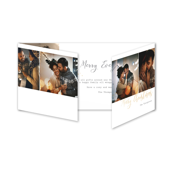 Fotokort 6 sider Panorama Liggende 19,6 x 9,3 cm