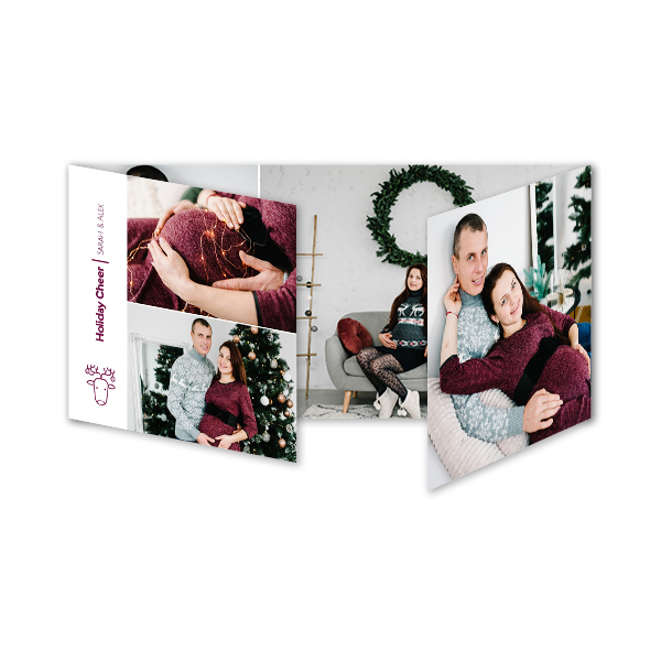 Double Folded Card Panoramic Landscape 19,6 x 9,3 cm 