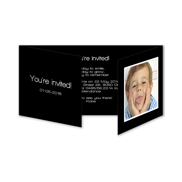 Double Folded Card Panoramic Landscape 19,6 x 9,3 cm Double Folded Card Panoramic Landscape 19,6 x 9,3 cm