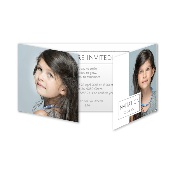 Fotokort 6 sider Panorama Liggende 19,6 x 9,3 cm