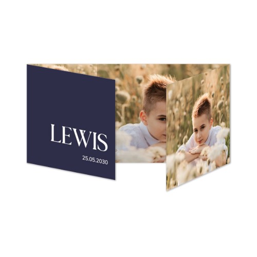 Double Folded Card Panoramic Landscape 19,6 x 9,3 cm Double Folded Card Panoramic Landscape 19,6 x 9,3 cm