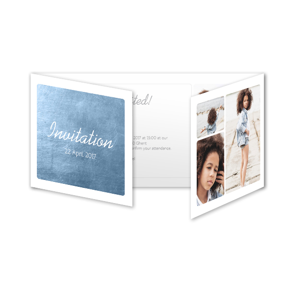 Fotokort 6 sider Panorama Liggende 19,6 x 9,3 cm