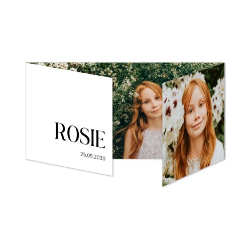 Double Folded Card Panoramic Landscape 19,6 x 9,3 cm Double Folded Card Panoramic Landscape 19,6 x 9,3 cm