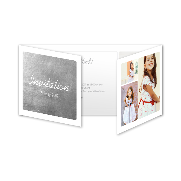 Double Folded Card Panoramic Landscape 19,6 x 9,3 cm 