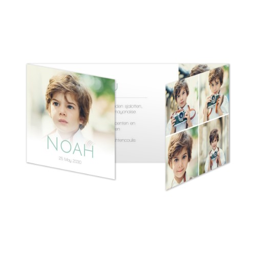 Dubbelgevouwen Kaart Panorama Liggend 19,6 x 9,3 cm Dubbelgevouwen Kaart Panorama Liggend 19,6 x 9,3 cm