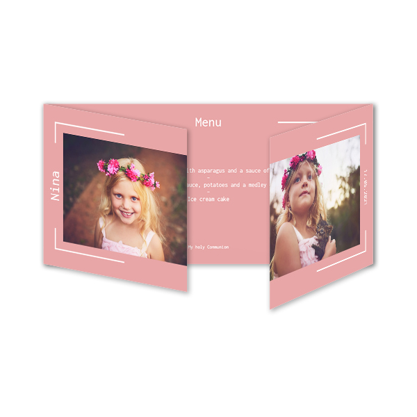 Fotokort 6 sider Panorama Liggende 19,6 x 9,3 cm