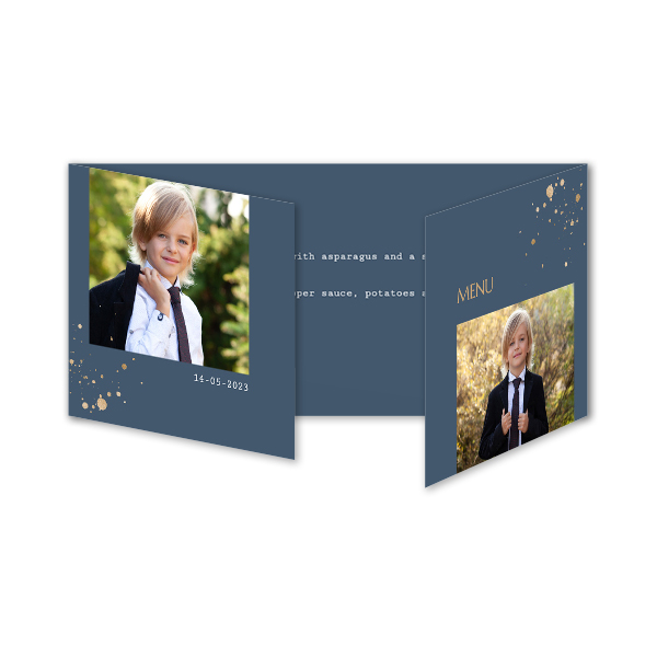 Double Folded Card Panoramic Landscape 19,6 x 9,3 cm Double Folded Card Panoramic Landscape 19,6 x 9,3 cm