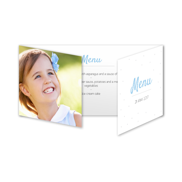 Fotokort 6 sidor Pano Liggande 19,6 x 9,3 cm