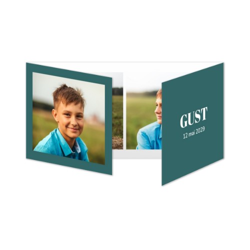 Faire-part 3 volets Pano paysage 19,6 x 9,3 cm