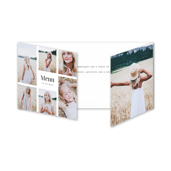 Faire-part 3 volets Pano paysage 19,6 x 9,3 cm Faire-part 3 volets Pano paysage 19,6 x 9,3 cm