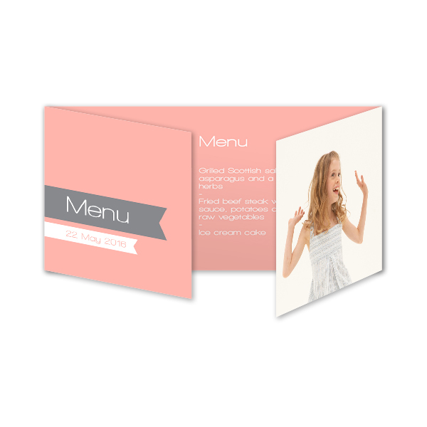 Double Folded Card Panoramic Landscape 19,6 x 9,3 cm 