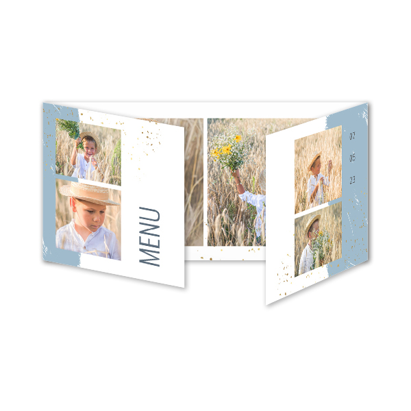 Double Folded Card Panoramic Landscape 19,6 x 9,3 cm 