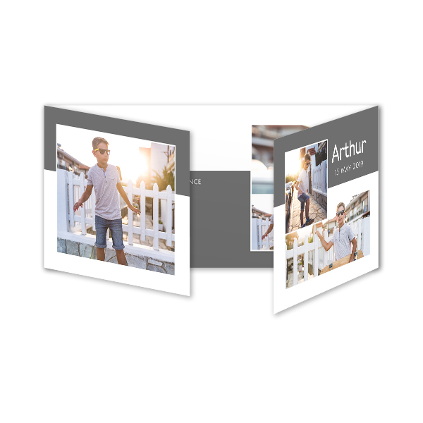 Double Folded Card Panoramic Landscape 19,6 x 9,3 cm Double Folded Card Panoramic Landscape 19,6 x 9,3 cm