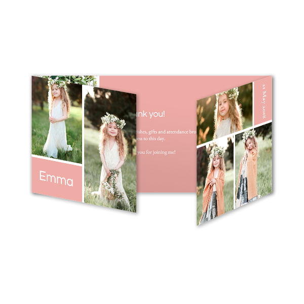 Fotokort 6 sider Panorama Liggende 19,6 x 9,3 cm