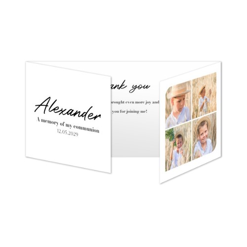 Fotokort 6 sider Panorama Landskab 19,6 x 9,3 cm