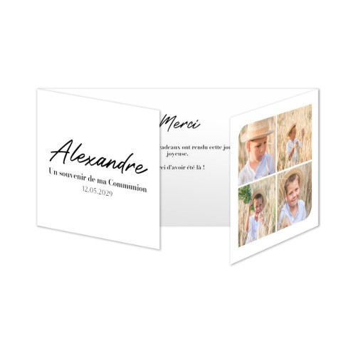 Faire-part 3 volets Pano paysage 19,6 x 9,3 cm Faire-part 3 volets Pano paysage 19,6 x 9,3 cm