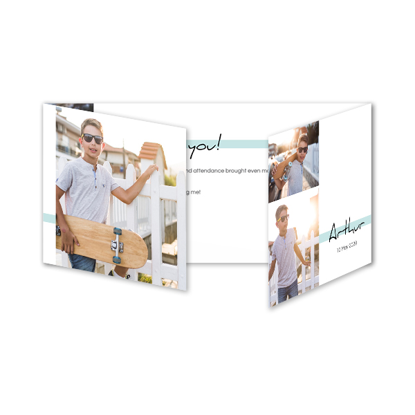 Doppelt gefaltete Grusskarte Panorama Querformat 19,6 x 9,3 cm Doppelt gefaltete Grusskarte Panorama Querformat 19,6 x 9,3 cm