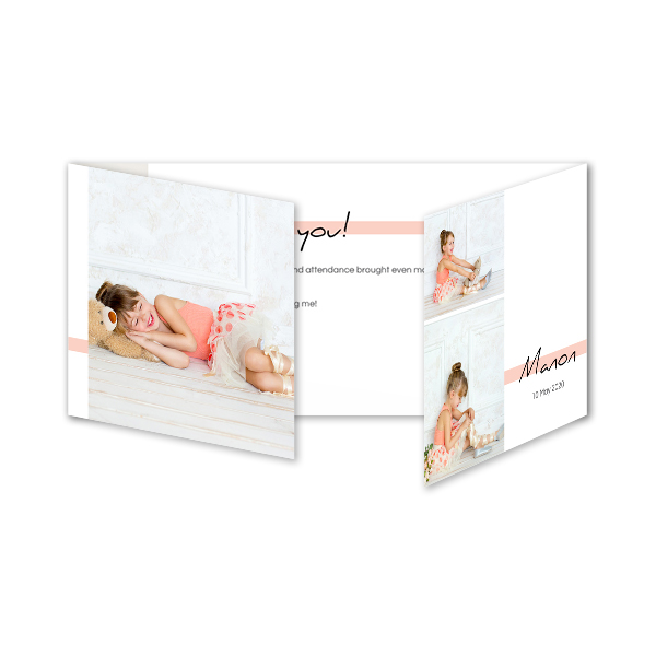 Double Folded Card Panoramic Landscape 19,6 x 9,3 cm Double Folded Card Panoramic Landscape 19,6 x 9,3 cm