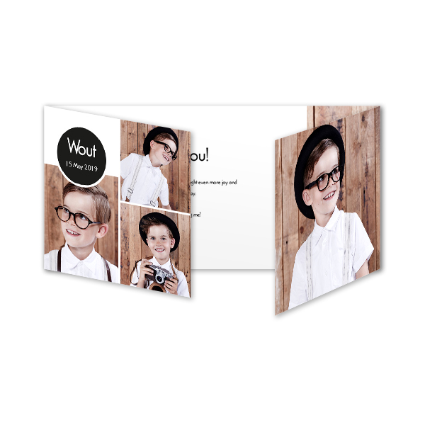 Fotokort 6 sider Panorama Landskab 19,6 x 9,3 cm