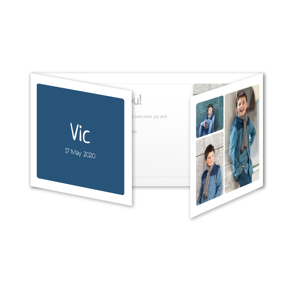 Double Folded Card Panoramic Landscape 19,6 x 9,3 cm Double Folded Card Panoramic Landscape 19,6 x 9,3 cm