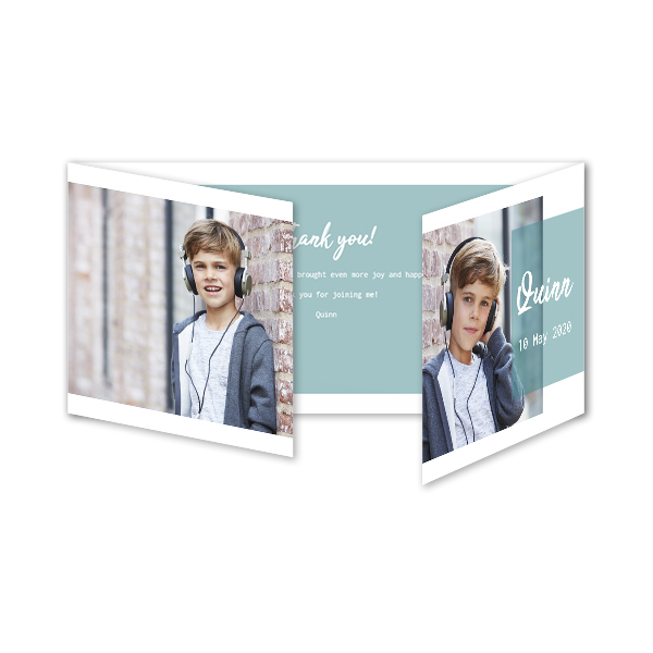 Fotokort 6 sider Panorama Liggende 19,6 x 9,3 cm