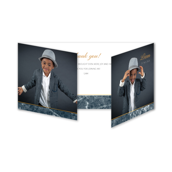 Double Folded Card Panoramic Landscape 19,6 x 9,3 cm 