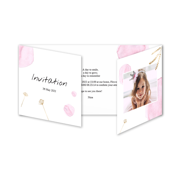 Fotokort 6 sidor Pano Liggande 19,6 x 9,3 cm