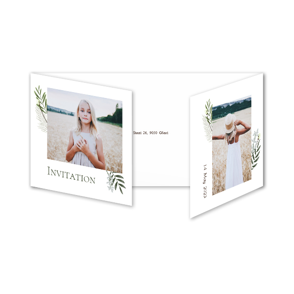 Fotokort 6 sider Panorama Liggende 19,6 x 9,3 cm Fotokort 6 sider Panorama Liggende 19,6 x 9,3 cm