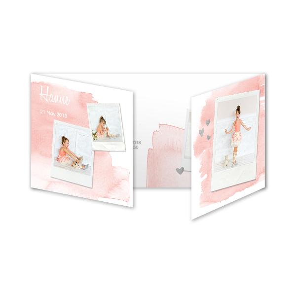 Fotokort 6 sider Panorama Landskab 19,6 x 9,3 cm