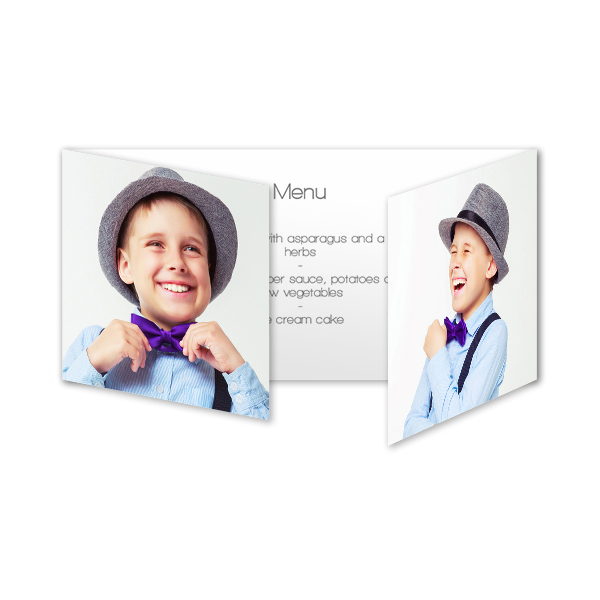 Fotokort 6 sidor Pano Liggande 19,6 x 9,3 cm