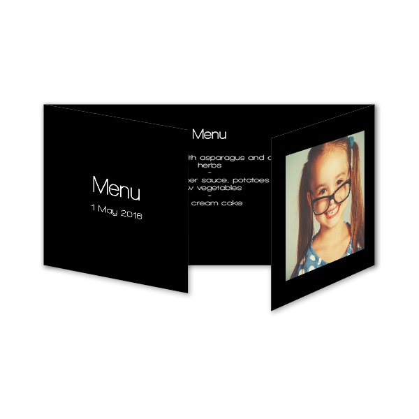 Double Folded Card Panoramic Landscape 19,6 x 9,3 cm Double Folded Card Panoramic Landscape 19,6 x 9,3 cm