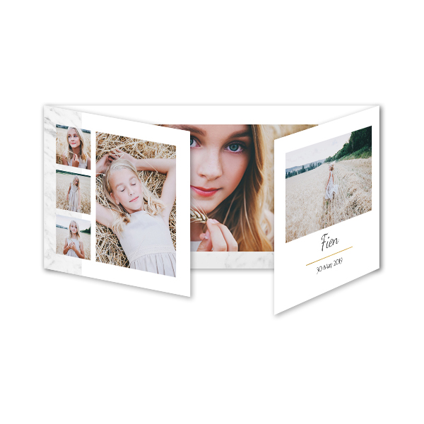 Double Folded Card Panoramic Landscape 19,6 x 9,3 cm Double Folded Card Panoramic Landscape 19,6 x 9,3 cm