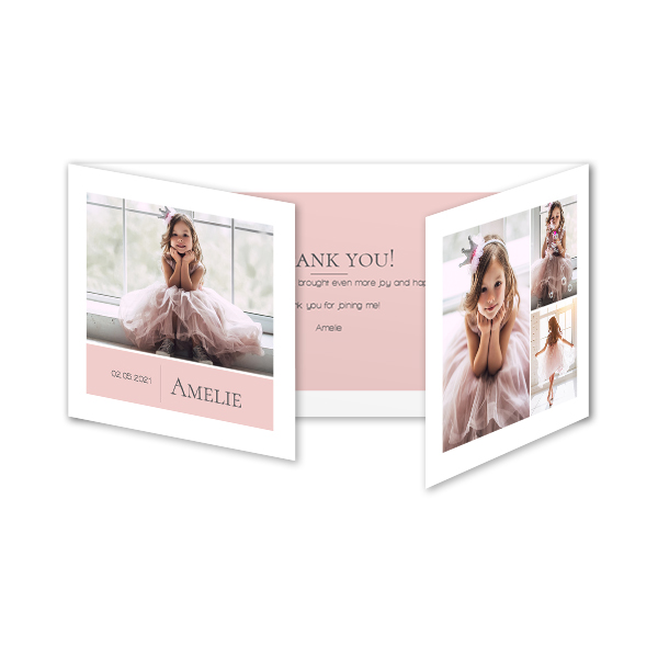 Double Folded Card Panoramic Landscape 19,6 x 9,3 cm Double Folded Card Panoramic Landscape 19,6 x 9,3 cm