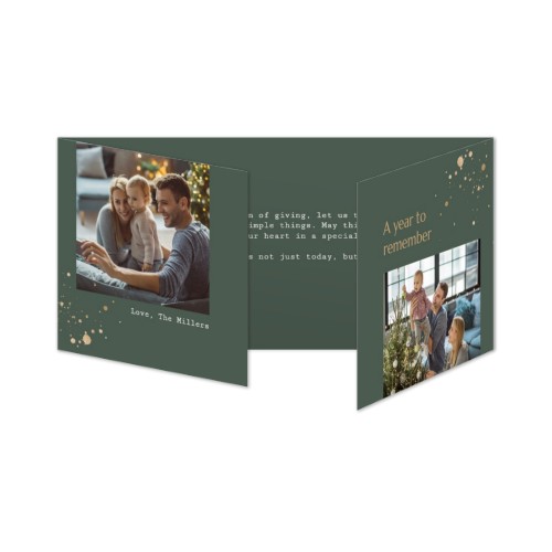 Faire-part 3 volets Pano paysage 19,6 x 9,3 cm